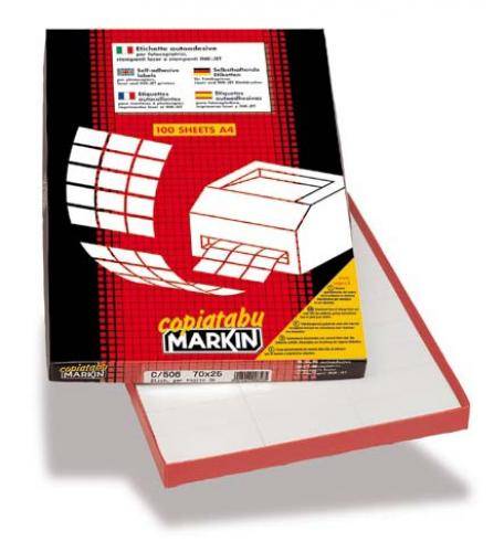 Markin 210A407 etichetta per stampante Bianco-1
