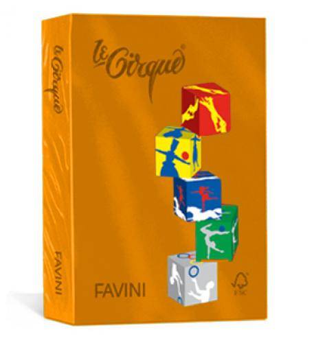 Favini RISMA LE CIRQUE 80G ARANCIO TROP A4-1