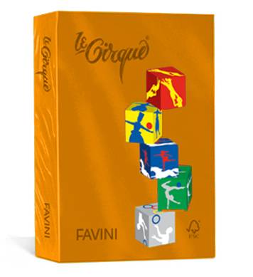 Favini RISMA LE CIRQUE 80G ARANCIO TROP A4-2