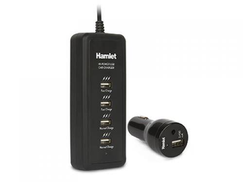 ALIMENTATORE USB X AUTO 4+1 40W-1