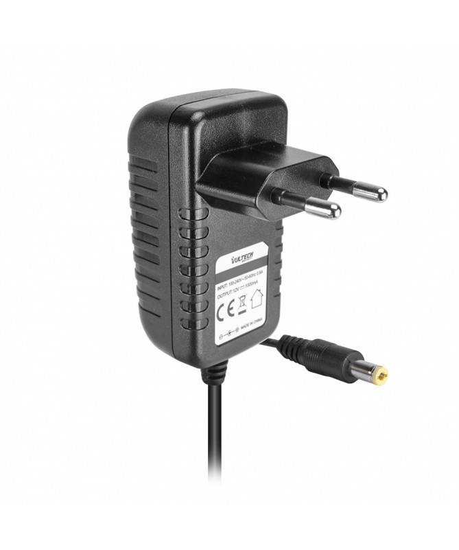 ALIMENTATORE PER TELECAMERA (VS-ALIM1A-WM) 12V 1A-0