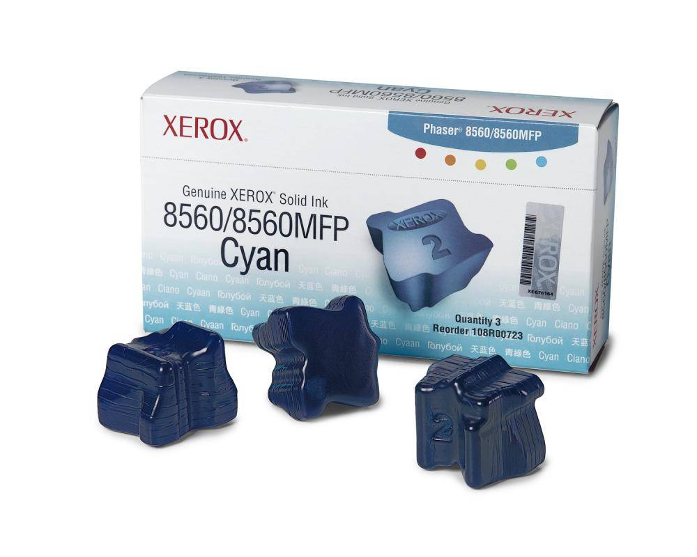 XEROX PH 8560 SOLID INK CIANO 3PZ*-2