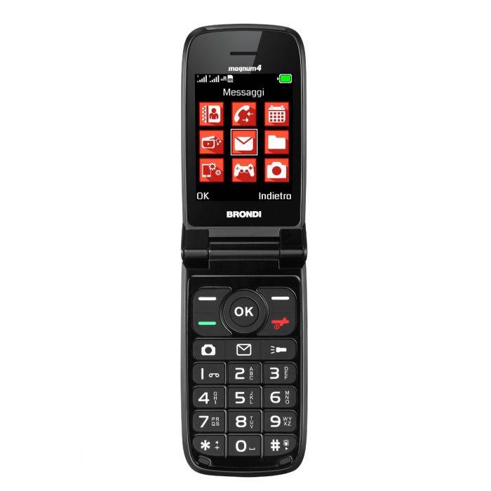 CELLULARE MAGNUM 4 DUAL SIM NERO-0