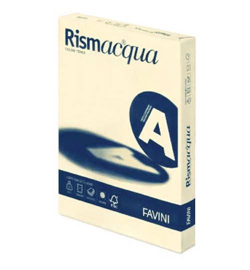 Carta fotocopie colorata Rismacqua gr.90 A3 avorio fg.300-0