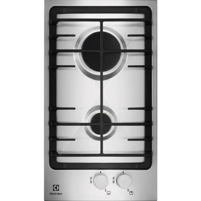 Electrolux EGG3322NVX Acciaio inox Da incasso 29 cm Gas 2 Fornello(i)-0