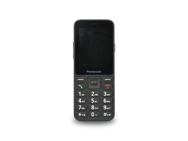 Panasonic kx-tu250 dual sim 2.7 easy phone 4g fotocamera 1.2 mp vivavoce tasto chiamata emergenza italia nero-1