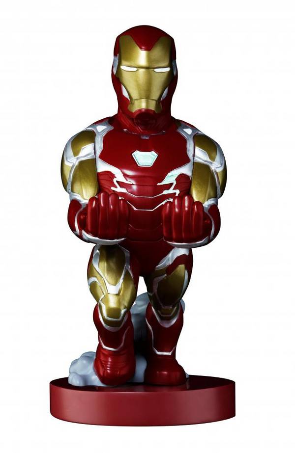 Exquisite Gaming Cable Guys Iron Man Supporto passivo Controller per videogiochi, Telefono cellulare/smartphone Oro,