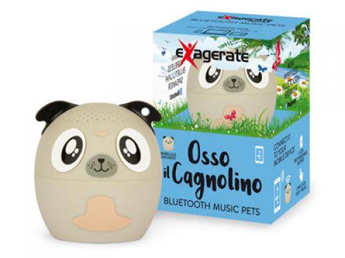 Hamlet XBTPET-DOG altoparlante portatile e per feste Altoparlante portatile mono Nero, Grigio, Rosa 4 W-1
