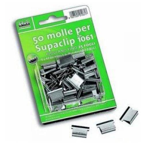 Ricariche in Acciaio per Dispenser Sparamolle Supaclip Lebez - 1061 (Conf. 50)-1