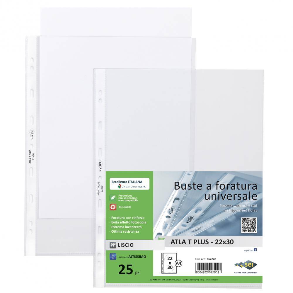 SEI Rota 663016 foglio di protezione 300 x 420 (A3) Polipropilene (PP) 150 pz-0