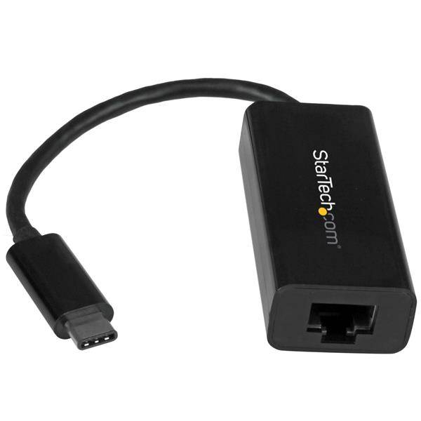 StarTech.com Adattatore di rete Ethernet Gigabit USB-C - Adattatore Gbe esterno USB 3.0 - Da USB Type C a Ethernet - Ad-1
