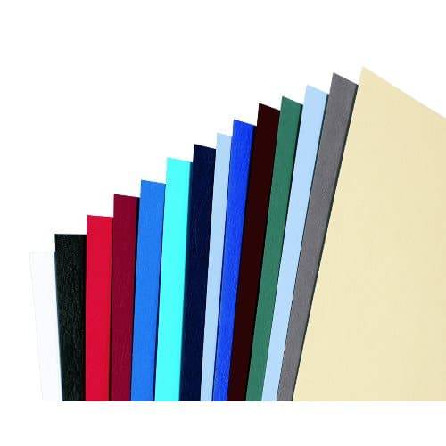 GBC Copertine rilegatura LeatherGrain 250 gsm A4 avorio (100)-2