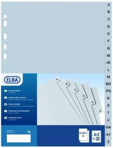 INTERC.ALFAB.20 A-Z TABULATI 22X30 Interc.Alfab.20 A-Z Tabulati 22x30 GR-1