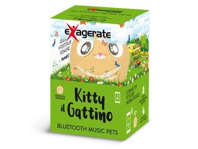 Hamlet XBTPET-CAT altoparlante portatile e per feste Altoparlante portatile mono Nero, Arancione, Bianco 4 W-1