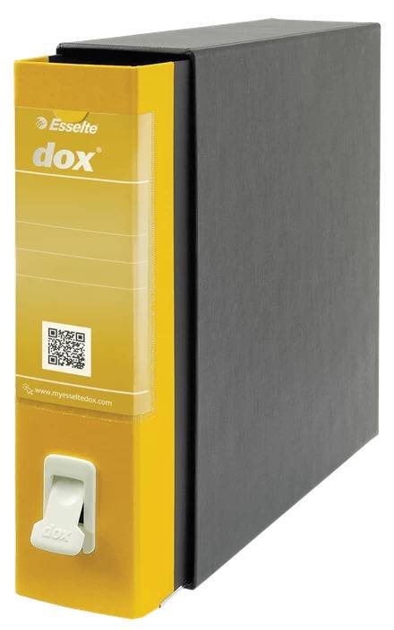 Rexel Dox 2 Registartore A Leva Formato A4+ Giallo-0