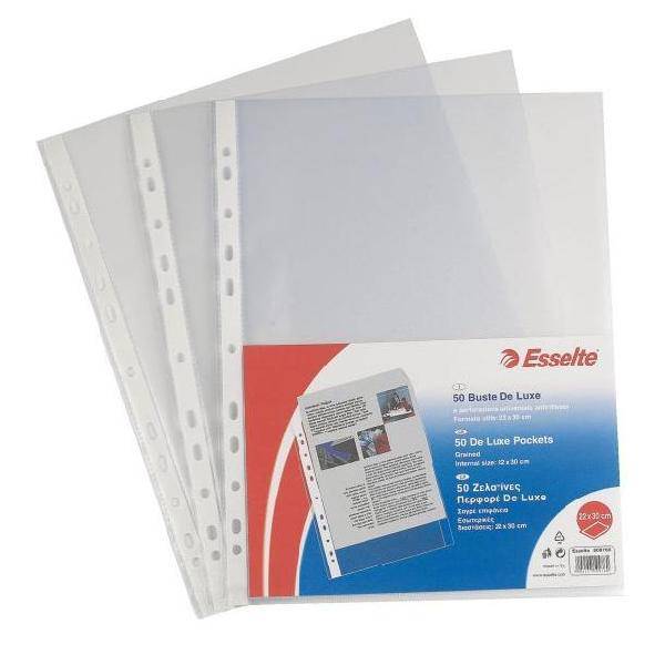 Esselte De Luxe foglio di protezione A4 100 pz 395697500-0