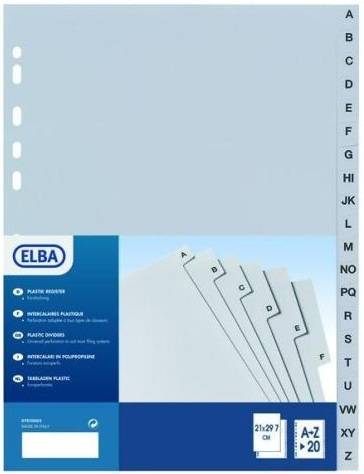 INT.ALF.SEPAREX A/Z MAXI BUSTE UNI Interc.Alf.Separex A/Z Maxi Buste Uni GR-2