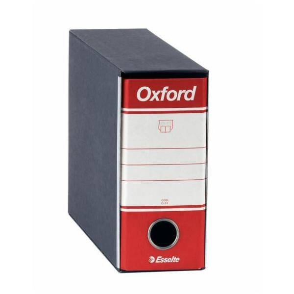 Esselte Oxford raccoglitore ad anelli Rosso-2