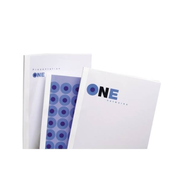 GBC Copertine per rilegatura termica Standard 15 mm bianche (50)-1