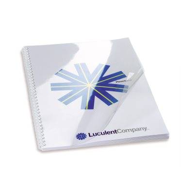 GBC Copertine rilegatura HiClear A4 PVC 240mic ultra trasp [100] (GBC CE012480 240Mic Transparent Covers)-2