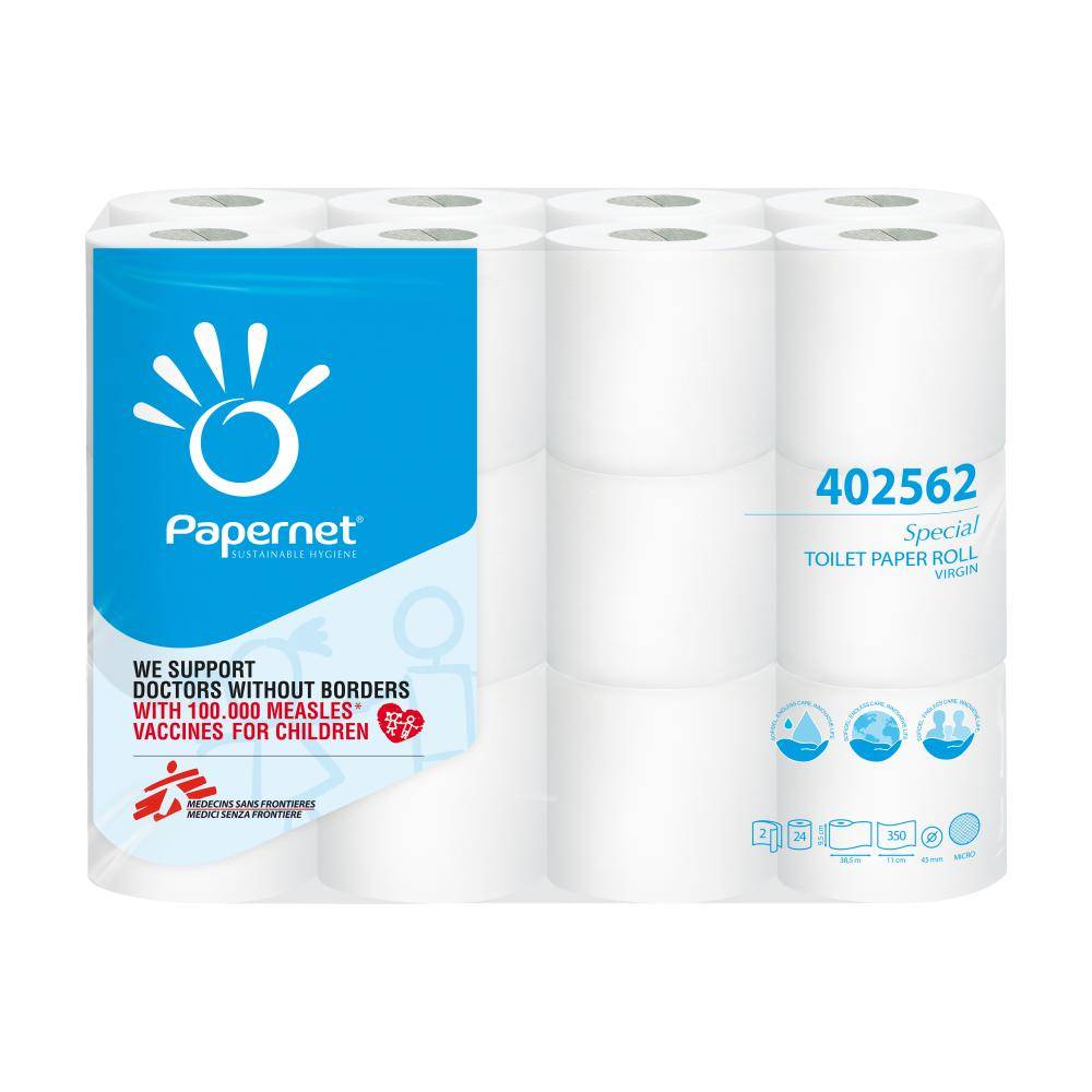 CF24ROT CARTA IGIENICA 350 STR IGIENICA SPE 2V MICROGOFFRATA 350 STR. - 24 ROTOLI-2