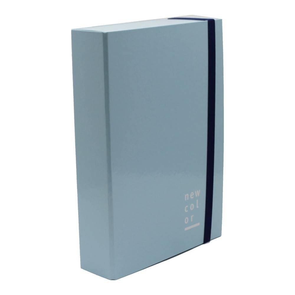CARTELLA ELAST PIATTO D.10 AZZURRO-1