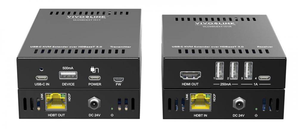 USB-C 4K KVM Extender over HDBT3.0. (VLUSBCEXT151)-1