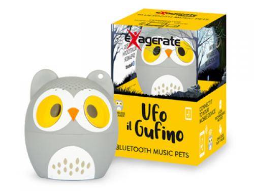 Hamlet XBTPET-OWL altoparlante portatile e per feste Altoparlante portatile mono Grigio, Bianco, Giallo 4 W-1