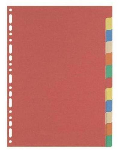 Elba 100204882 divisore Cartoncino Multicolore 12 pz-1