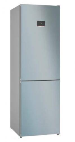 Bosch Serie 4 KGN367LDF Frigorifero combinato da libera installazione 186 x 60 cm Metal look Classe D-1