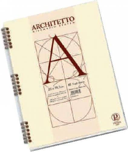 Pigna Architetto quaderno per scrivere Beige-1
