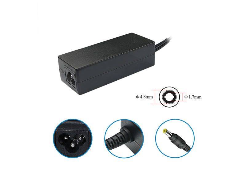ALIMENTATORE NB 65W 18,5V/3,5A COMP HP TIP INT 1,7MM EXT 4,8 MM-0