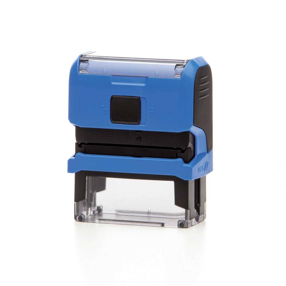 TIMBRO AUTOINCH.PRINTY4912 BLU CIEL TIMBRO AUTOINCHIOSTRANTE PRINTY 4912 BLU CIELO / TAMPONE NERO-1