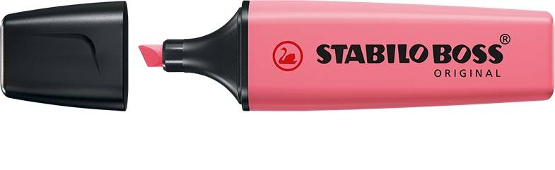 STABILO Boss Original Pastel evidenziatore 1 pz Punta smussata Rosa 70/150-0