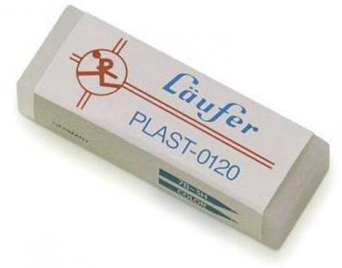 CF20 GOMME PLAST LAUFER CF20 GOMME PLAST LAUFER IN PLASTICA TRASPARENTE PER MATITE E PASTELLI-1
