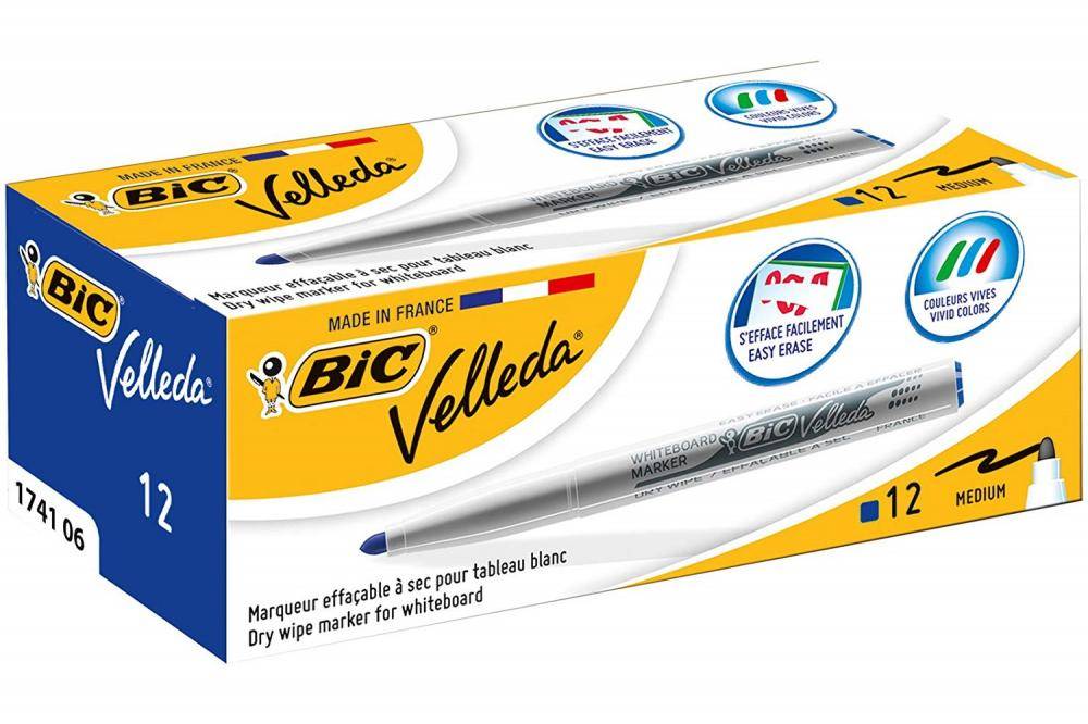 BIC Velleda 1741 evidenziatore 12 pz Tipo di punta Blu-1