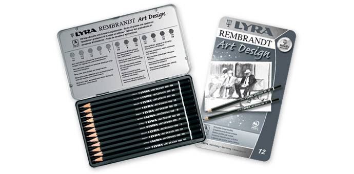 Lyra Matite grafite Art Design B 12 pz-2