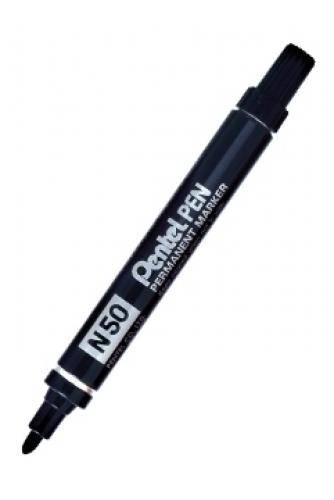 Pentel N 50 marcatore permanente Tipo di punta Blu 12 pz-1
