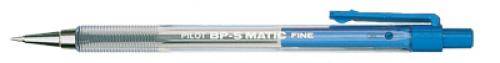 Pilot BP-S Matic Blu Penna a sfera retrattile a clip Fine 12 pz-1