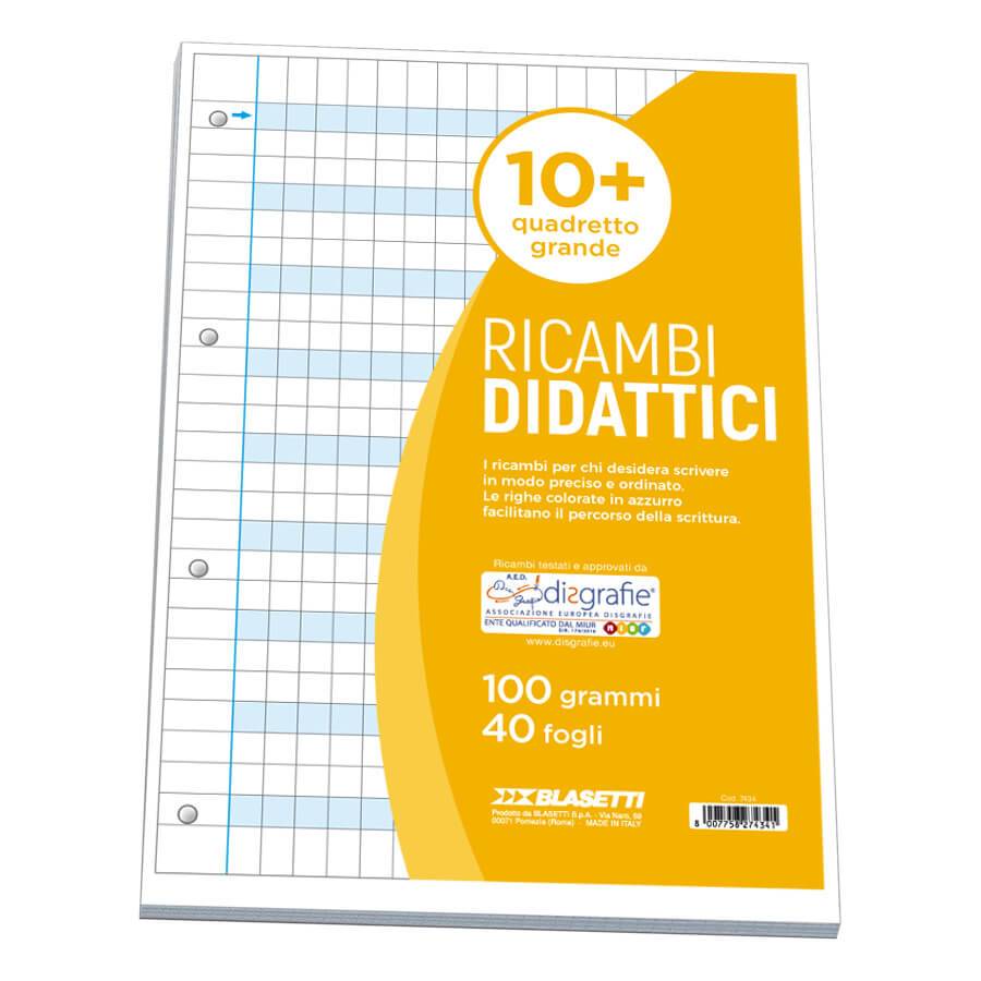 RICAMBI DIDATTICI A4 10M 40FF 100GR-1