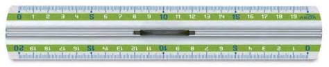 ARDA 30 cm 300 mm Alluminio, Verde-2