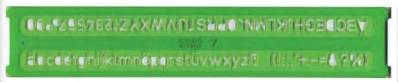 ARDA 3003 stencil e lettering Verde-0