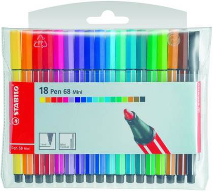 CF10 STABILO PEN 68 VERDE TERRA