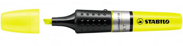 CF5 STABILO LUMINATOR GIALLO Evidenziatore Stabilo Luminator giallo con inchiostro universale fluorescente liquido (conf