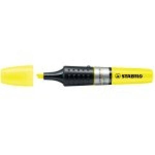 CF5 STABILO LUMINATOR GIALLO Evidenziatore Stabilo Luminator giallo con inchiostro universale fluorescente liquido (conf-1