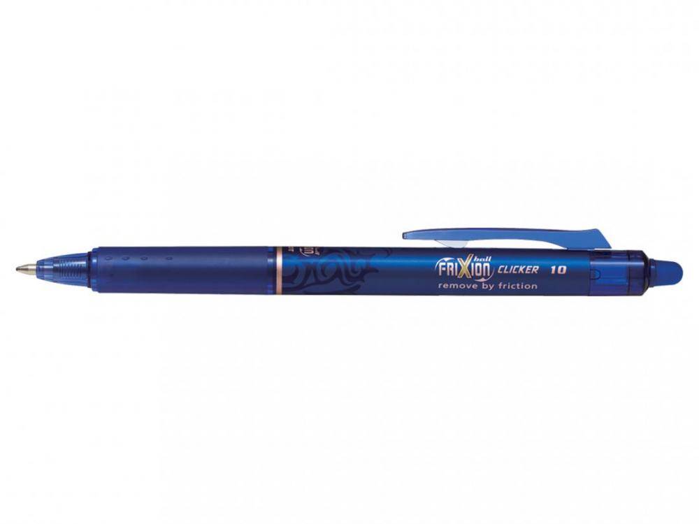 Penna a Sfera a Scatto Cancellabile Frixion Ball Clicker Pilot - 1 mm - 006551 (Blu Conf. 12)-1