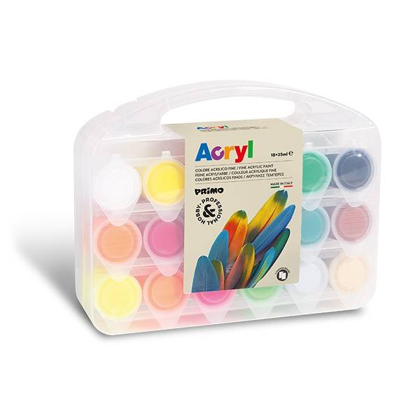 Primo 416TB18ASP pittura 25 ml Multi Vasetto-0