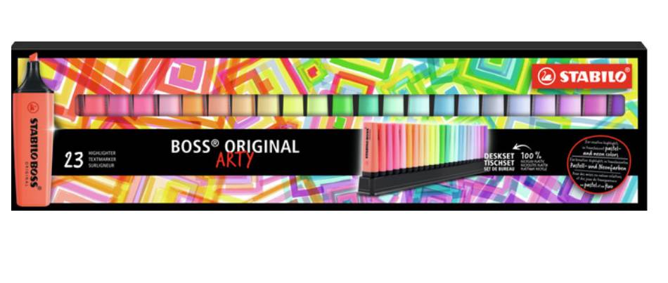 STABILO BOSS ORIGINAL evidenziatore 23 pz Punta smussata Multicolore-1