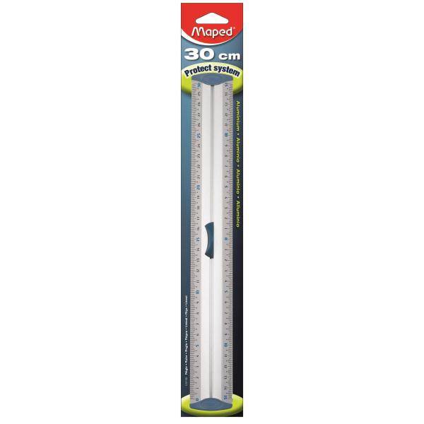Maped 120130 righello 300 mm Alluminio-2