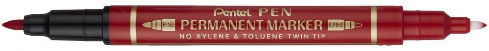 Pentel N75W-BE marcatore permanente Combinata Rosso 1 pz-1